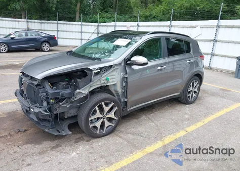 2018 Kia Sportage Sx Turbo from USA, damaged, VIN KNDPR3A62J7460701